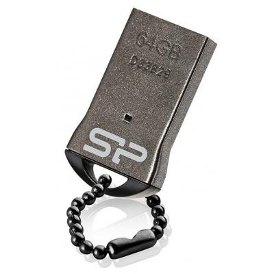 USB флеш накопичувач Silicon Power 64GB Touch T01 Black USB 2.0 (SP064GBUF2T01V3K) - зображення 3