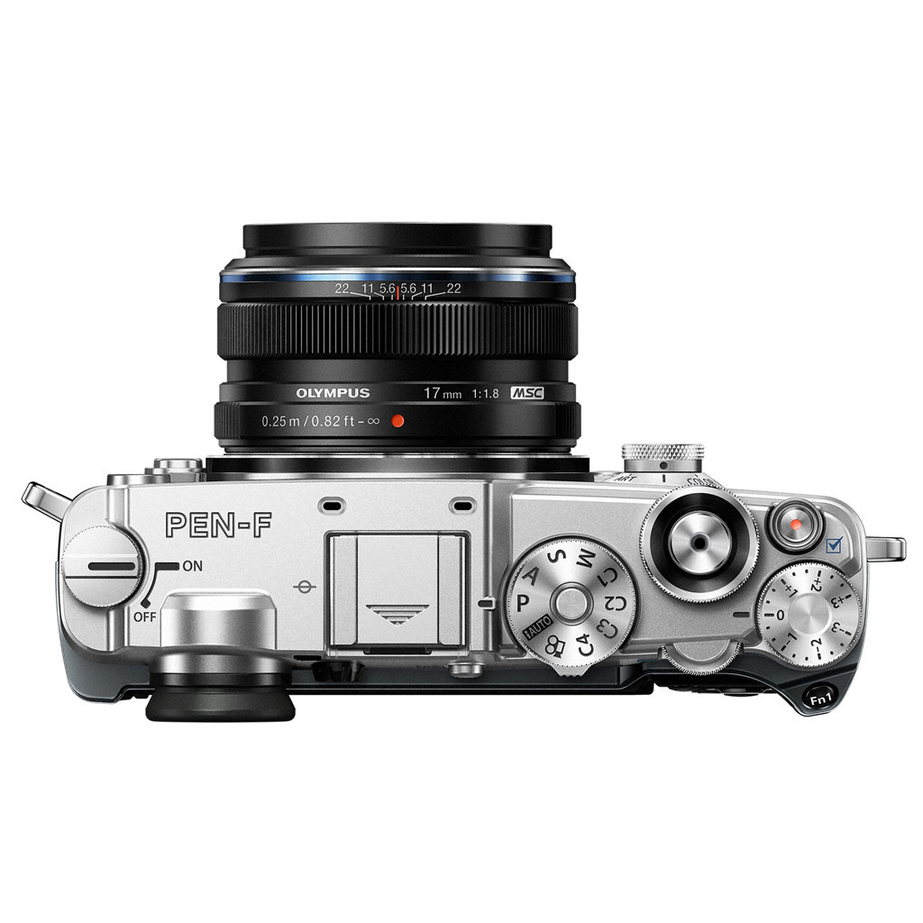 Цифровий фотоапарат Olympus PEN-F 17mm 1:1.8 Kit silver/black (V204063SE000) - изображение 5