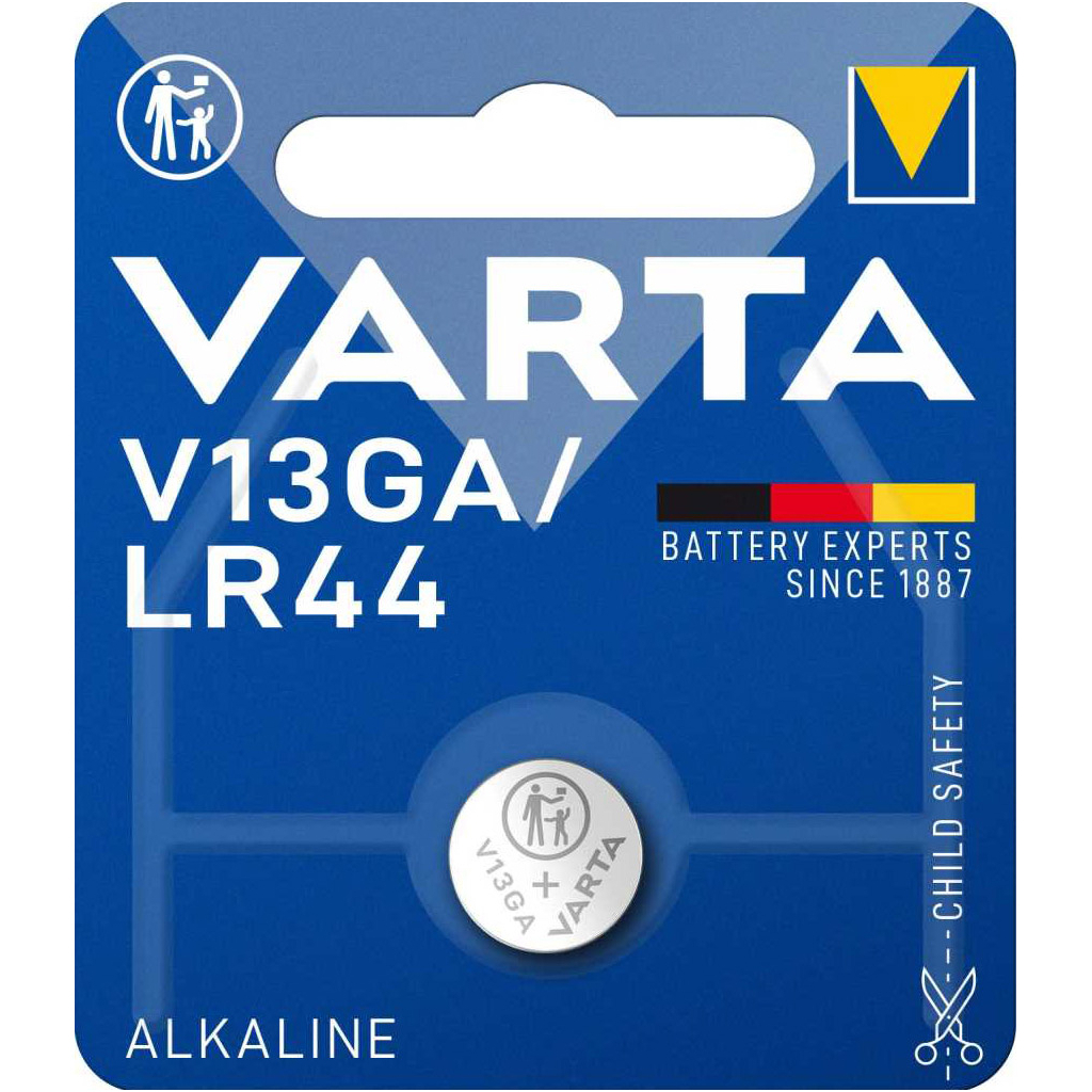 Батарейка Varta V 13 GA (LR44, AG13, LR1154) (04276101401) - зображення 1