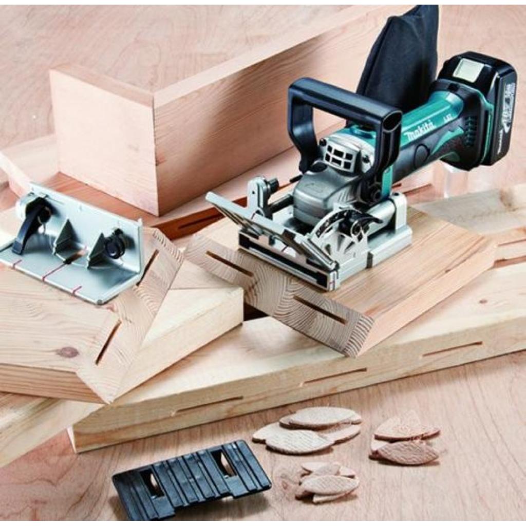 Фрезер Makita ламельний LXT, 100мм (без АКБ та БЖ) (DPJ180Z) - изображение 7