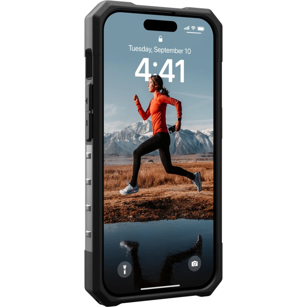 Чохол до мобільного телефона UAG Apple iPhone 15 Pro Max Plasma, Ash (114304113131) - зображення 7
