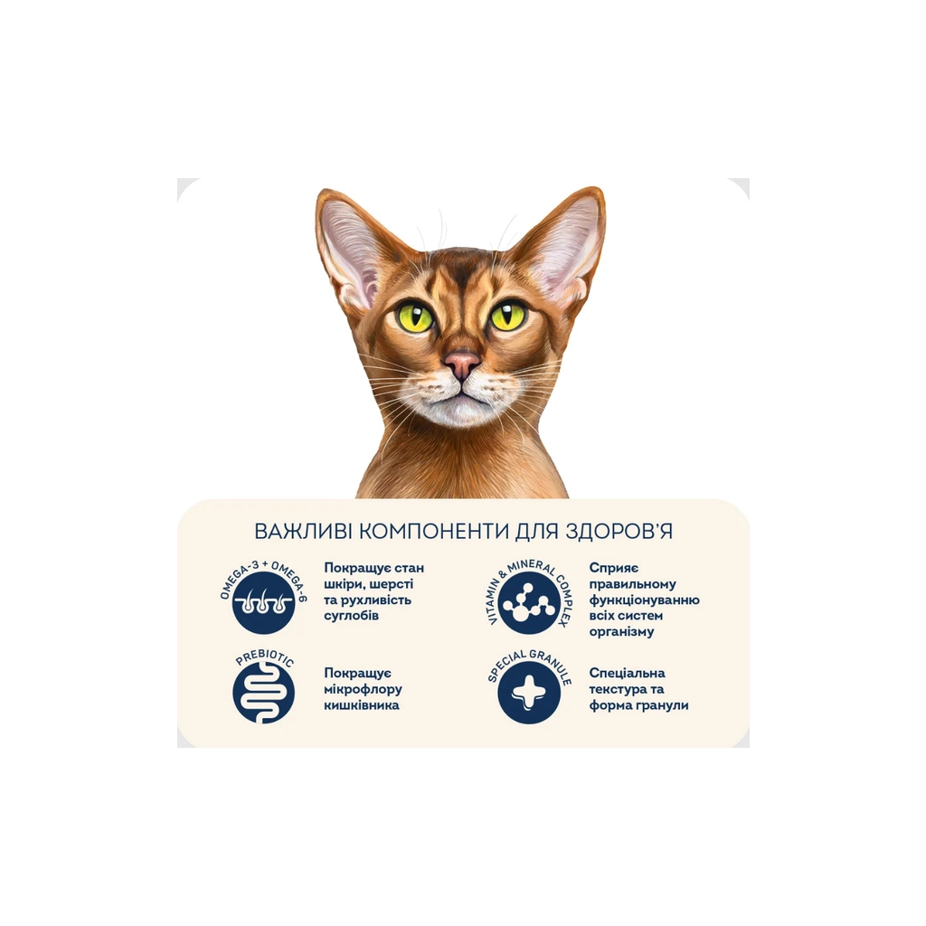 Сухий корм для кішок Home Food Grain-free hypoallergenic Suitable for exotic breeds з качкою та грушею 400 г (4820235020156) - зображення 4