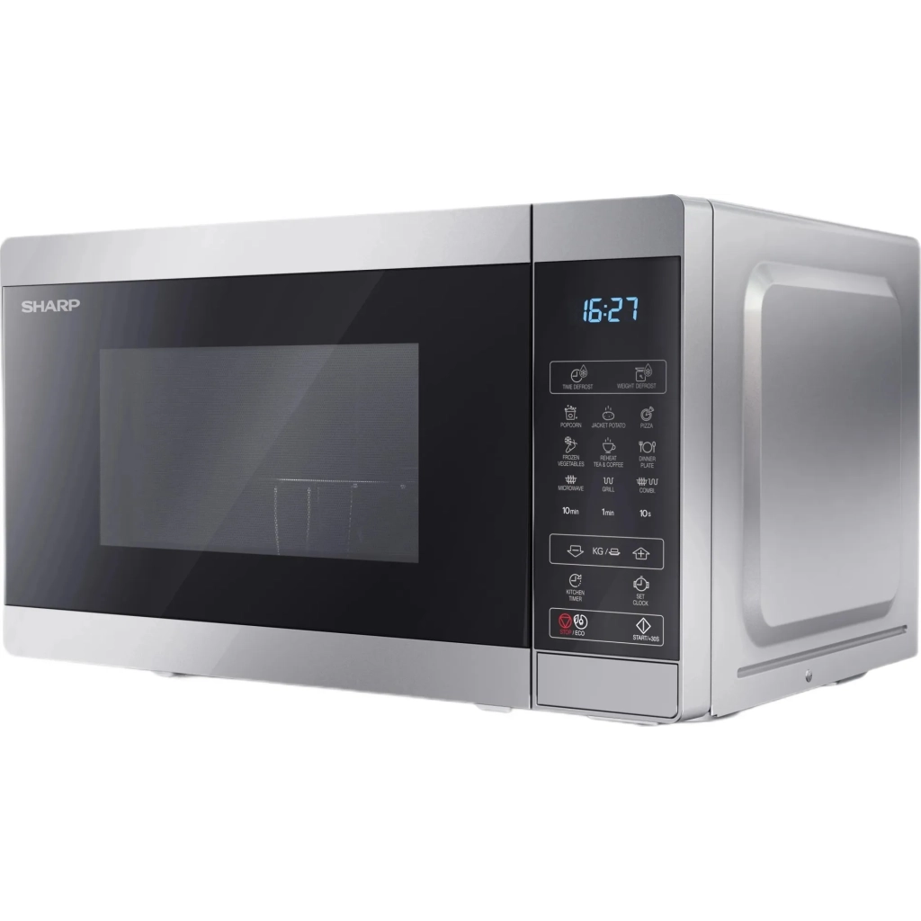 Мікрохвильова піч Sharp YC-MG02E-S - зображення 3