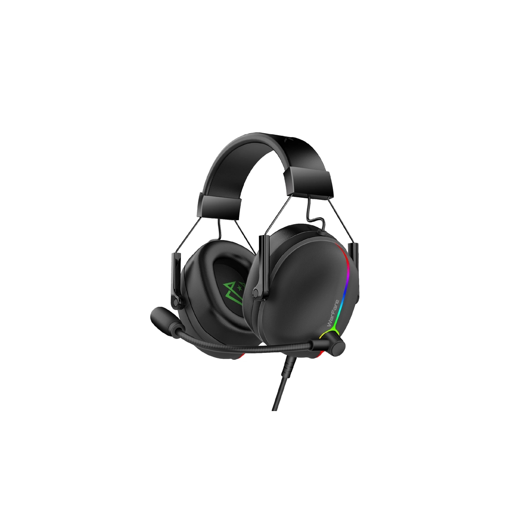 Навушники Vertux Warfare 7.1 USB Black (warfare.black) - зображення 1