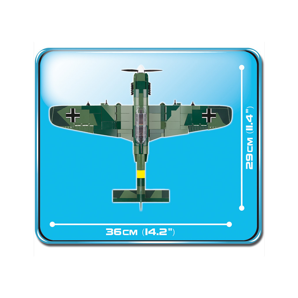 Конструктор Cobi Друга Світова Війна Літак Юнкерс Ю-87, 315 деталей (COBI-5521) (5902251055219) - зображення 8