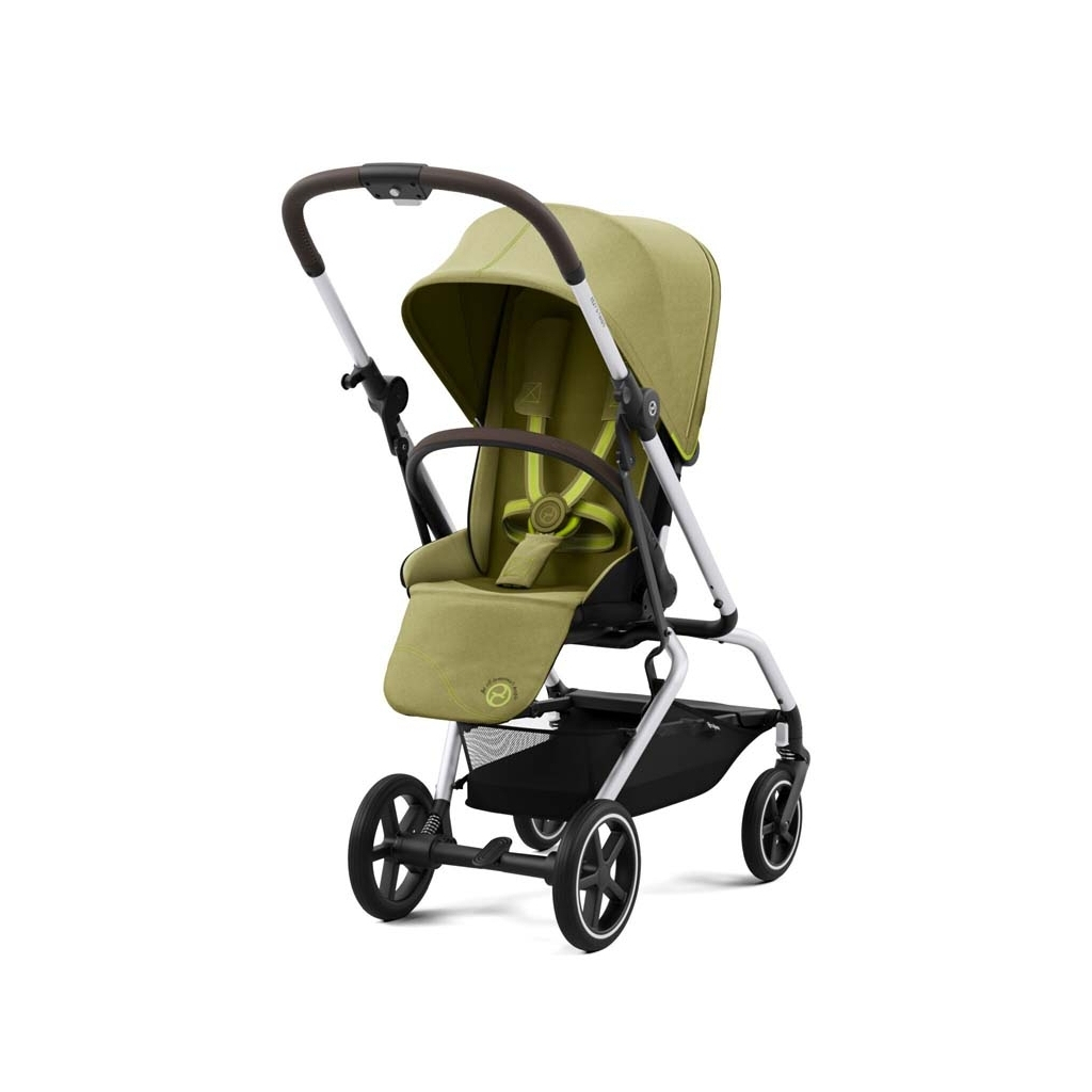 Коляска Cybex Eezy S Twist+ 2 SLV Nature Green (з бампером) (522001067) - зображення 3