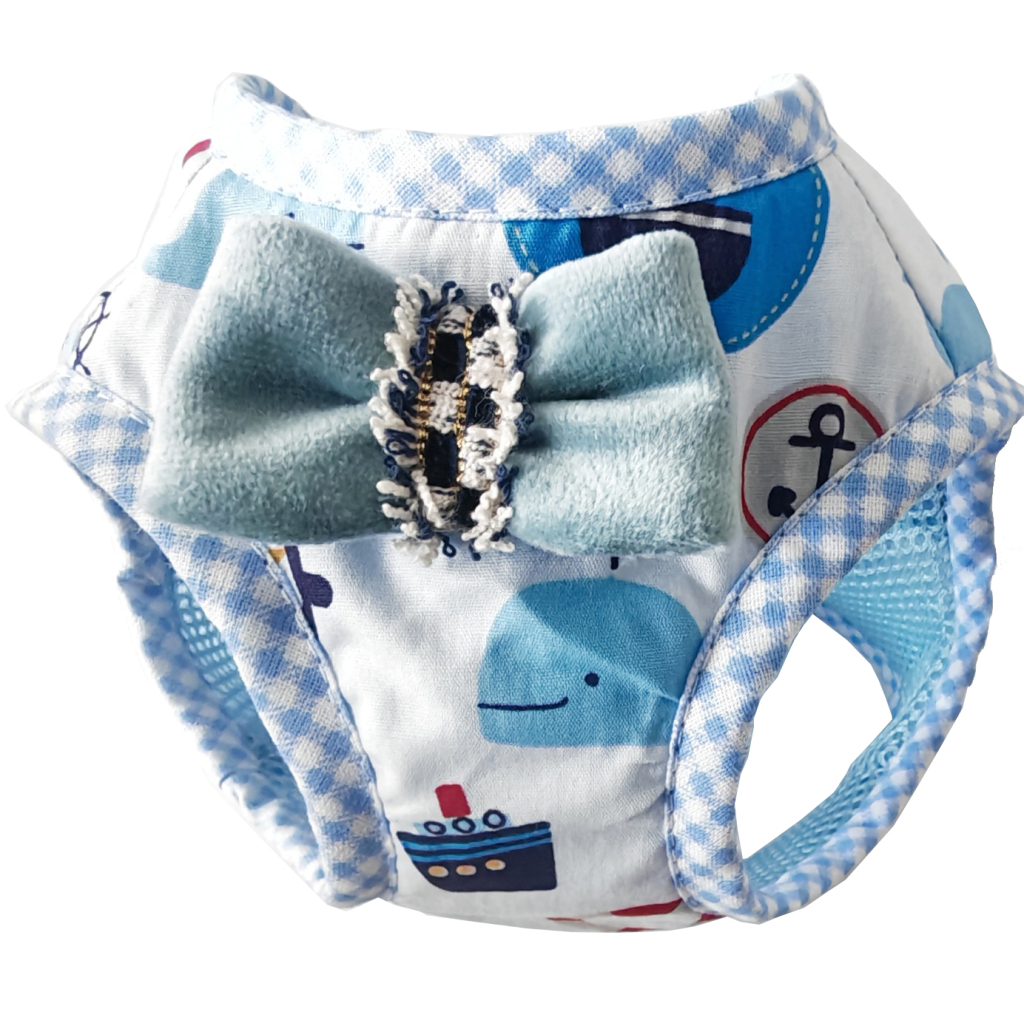 Шлея для собак Chloe's Home Florida marine M синя (CLH2652) - зображення 2