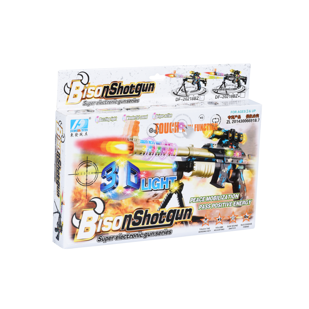 Іграшкова зброя Same Toy BisonShotgun Гвинтівка чорна (DF-20218BZUt) - изображение 8