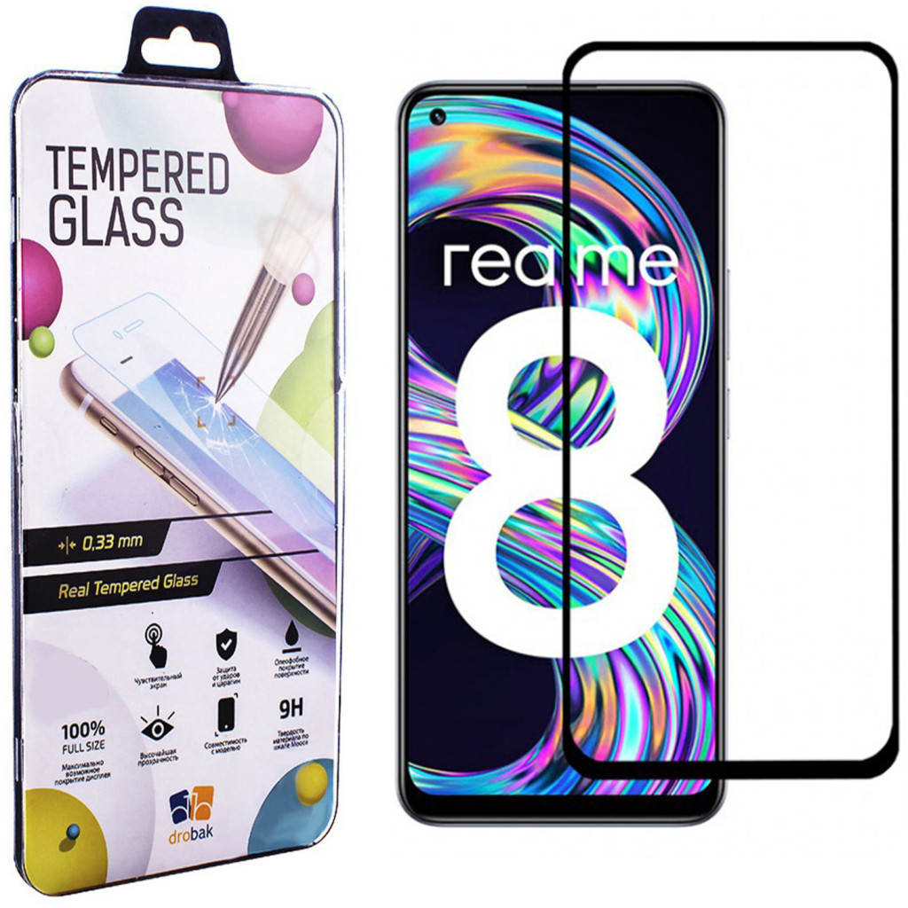 Скло захисне Drobak Realme 8 (494998) - зображення 1