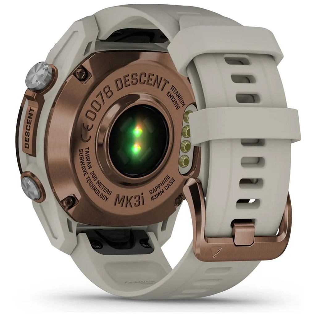 Смарт-годинник Garmin Descent Mk3i, 43mm, SKF12 PVD Ti/Fr Gry, Dive Computer, GPS дайвінг комп'ютер (010-02753-14) - зображення 6
