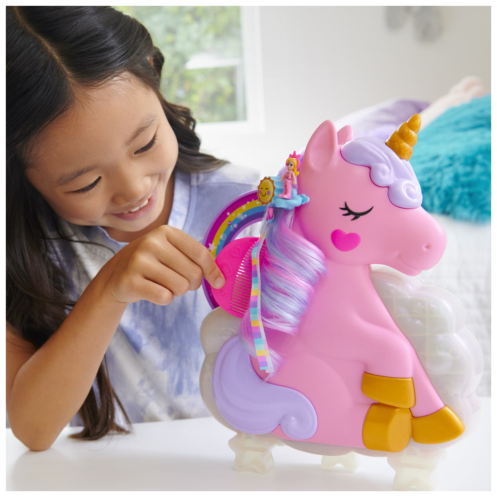 Лялька Polly Pocket Салон краси єдинорога (HKV51) - зображення 6