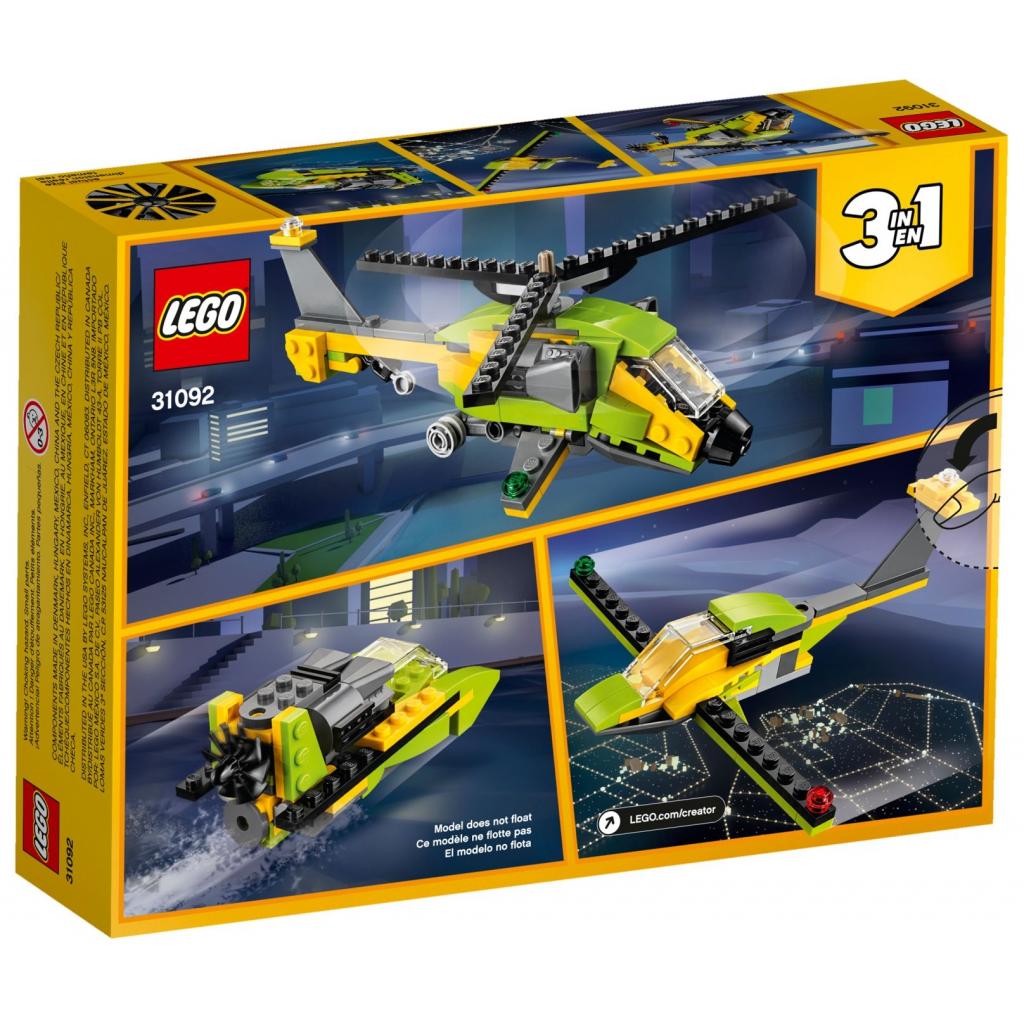 Конструктор LEGO Creator Пригоди на вертольоті 114 деталей (31092) - зображення 4