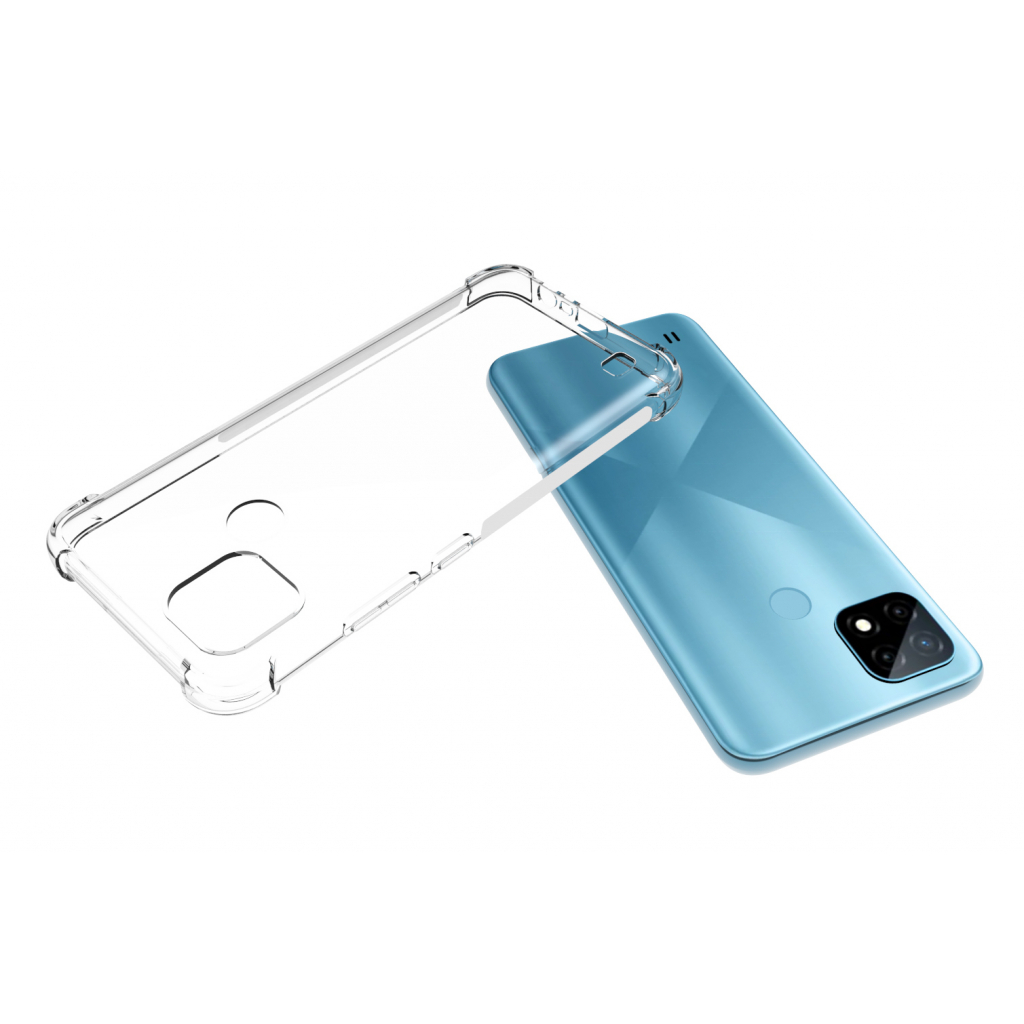 Чохол до мобільного телефона BeCover Anti-Shock Realme C21Y Clear (706971) - зображення 3
