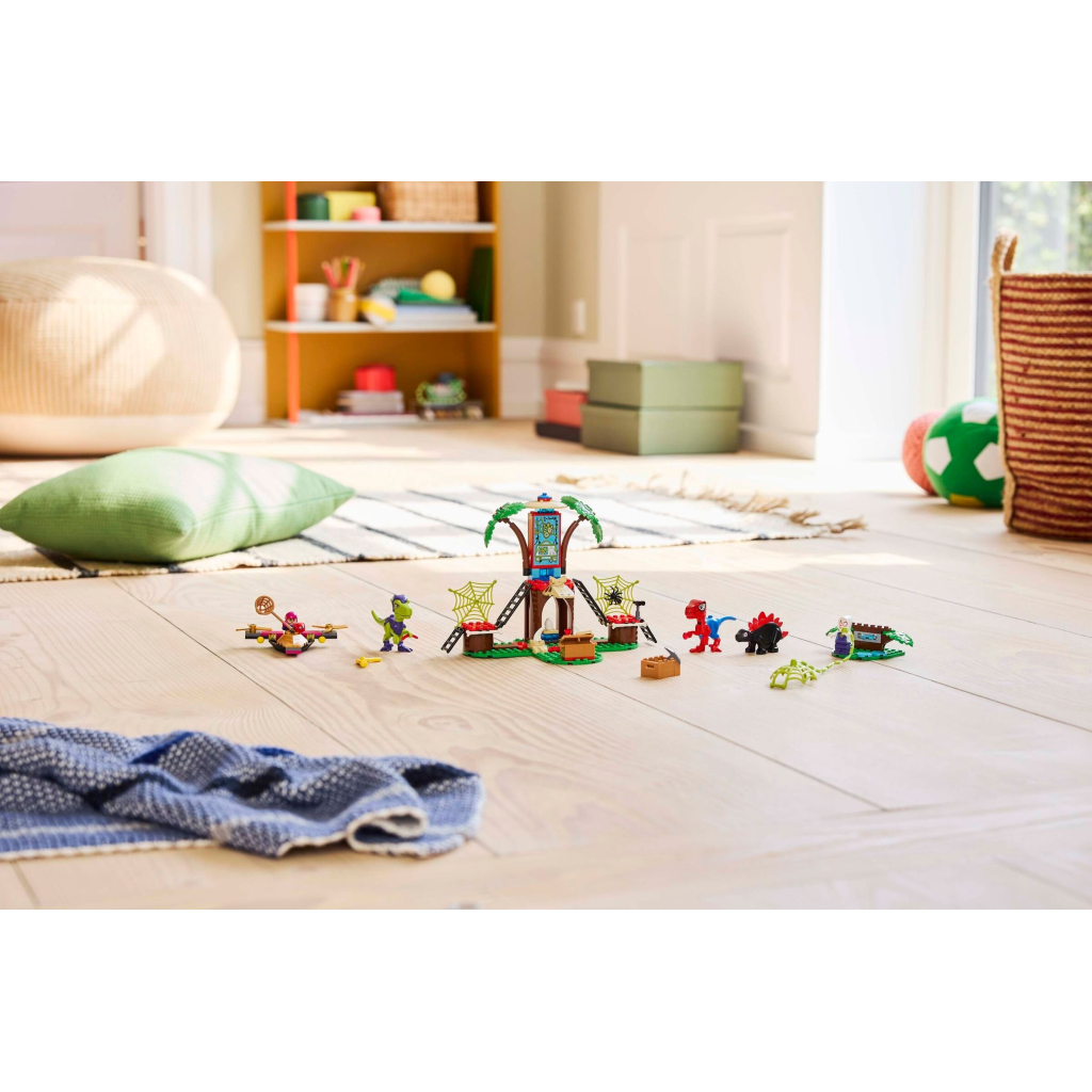 Конструктор LEGO Spidey Битва Павука та раптора Гоббі у штаб-будинку на дереві (11200) - зображення 12