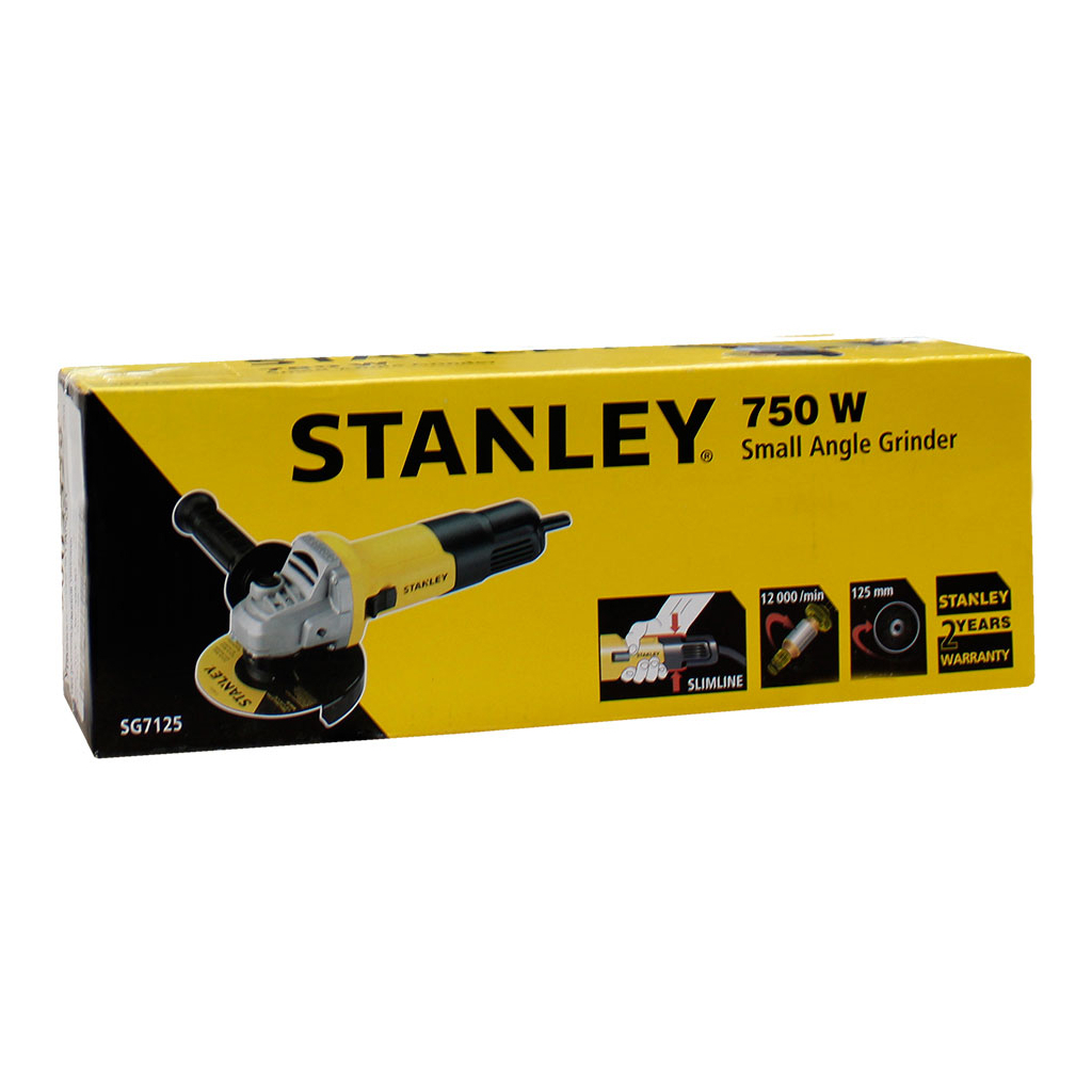 Шліфувальна машина Stanley 750 Вт, d=125 мм, 12000 об/хв (SG7125) - зображення 4