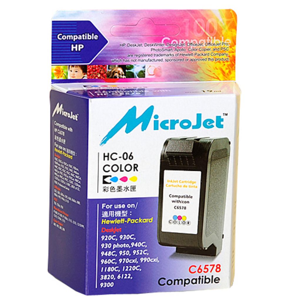 Картридж Microjet №78 Color для HP DJ 930C/950C/970C (HC-06) - зображення 1
