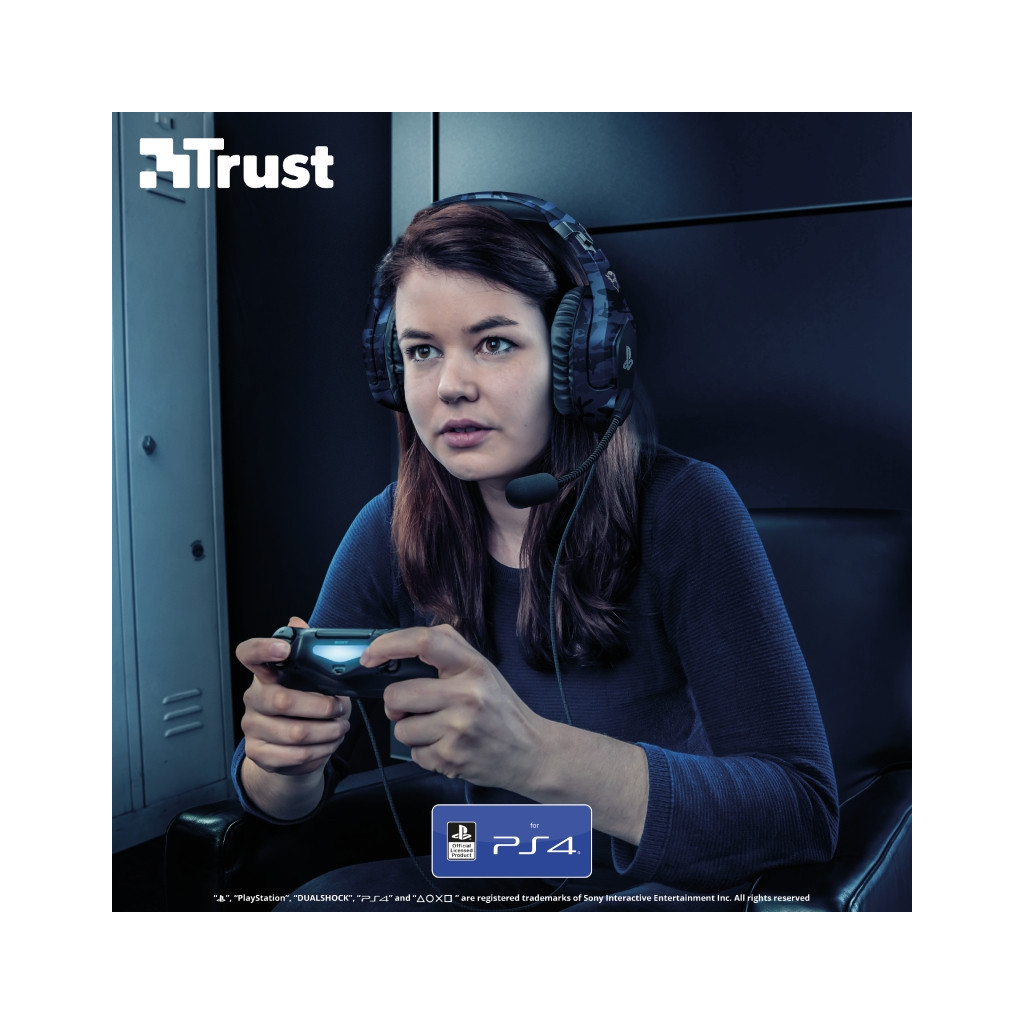 Навушники Trust GXT 488 Forze-G for PS4 Blue (23532) - зображення 12