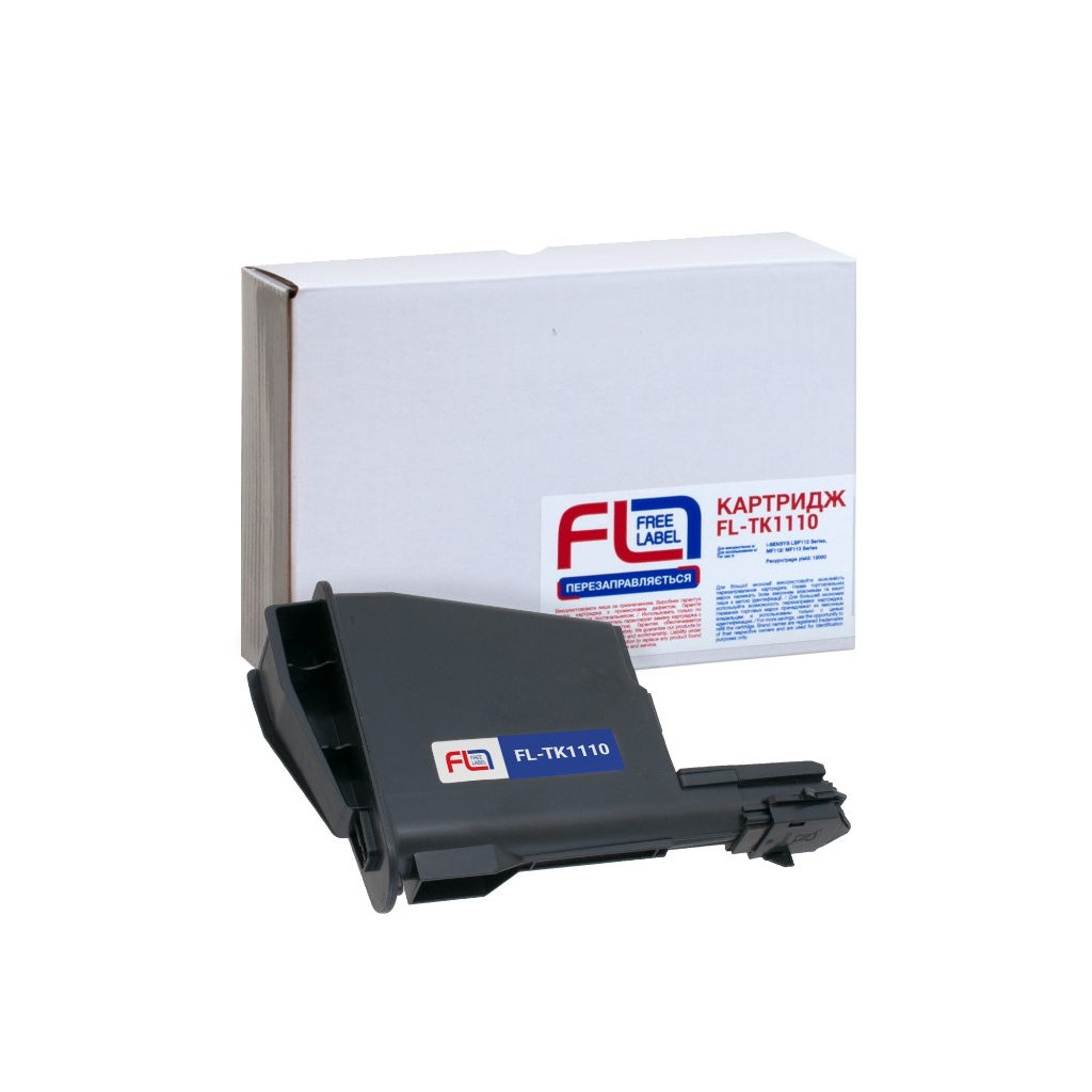 Тонер-картридж FREE Label Kyocera Mita TK-1110 (FL-TK1110) - зображення 1