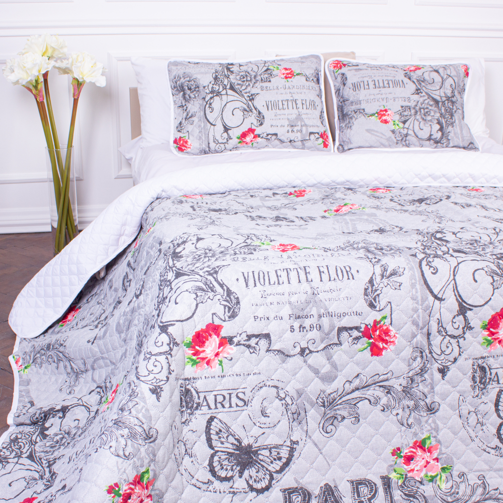 Покривало MirSon набір Print Line №5951 Abbasanta 180х210 см + наволочка 50х70 см х 2 шт (2200006169796) - зображення 5