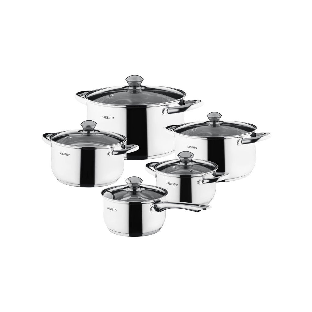Набір посуду Ardesto Gemini Gourmet 10 предметів (AR1910PS) - зображення 1