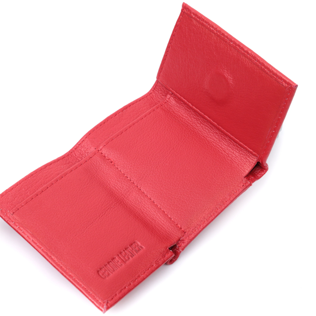 Гаманець ST Leather З натуральної шкіри Червоний (22741) - зображення 6