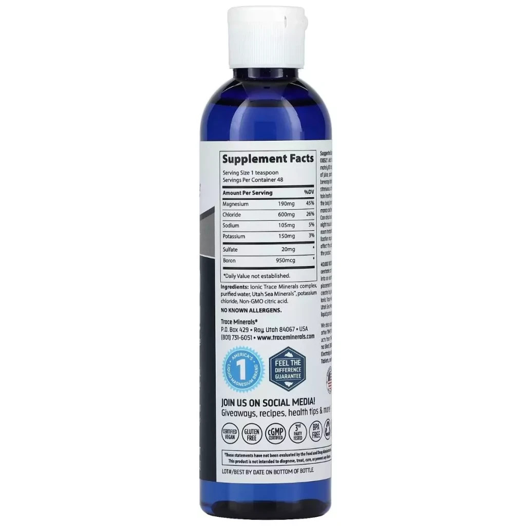 Мінерали Trace Minerals Концентрат електролітів, Electrolyte Concentrate, 237 мл (TMR-00110) - зображення 2