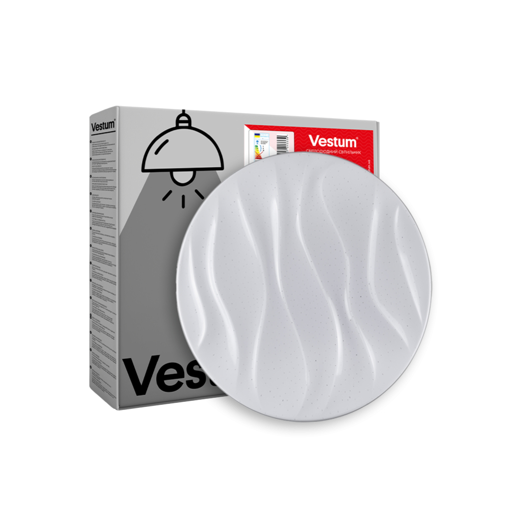 Світильник Vestum DUNE зоряне небо 36W 4000К 2900Lm (VS-80041) - изображение 4