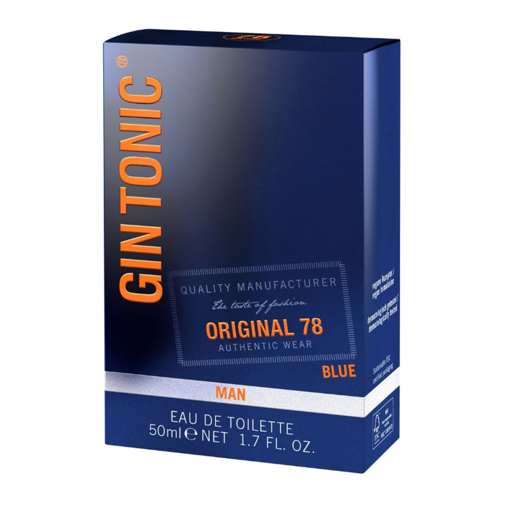 Туалетна вода Gin Tonic Original 78 Blue 50 мл (4051395582158) - изображение 2