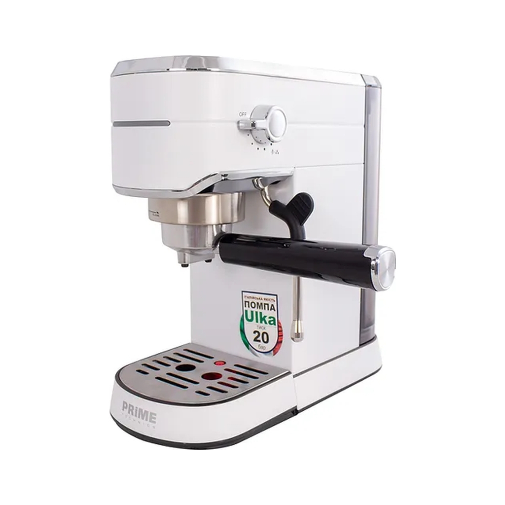 Ріжкова кавоварка еспресо PRIME Technics PAC 201 Elite - зображення 2