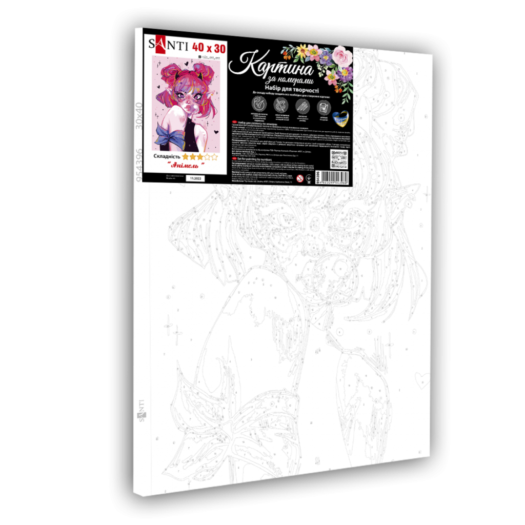 Картина по номерам Santi Анімель 30*40см ©nila_art_art (954396) - зображення 2