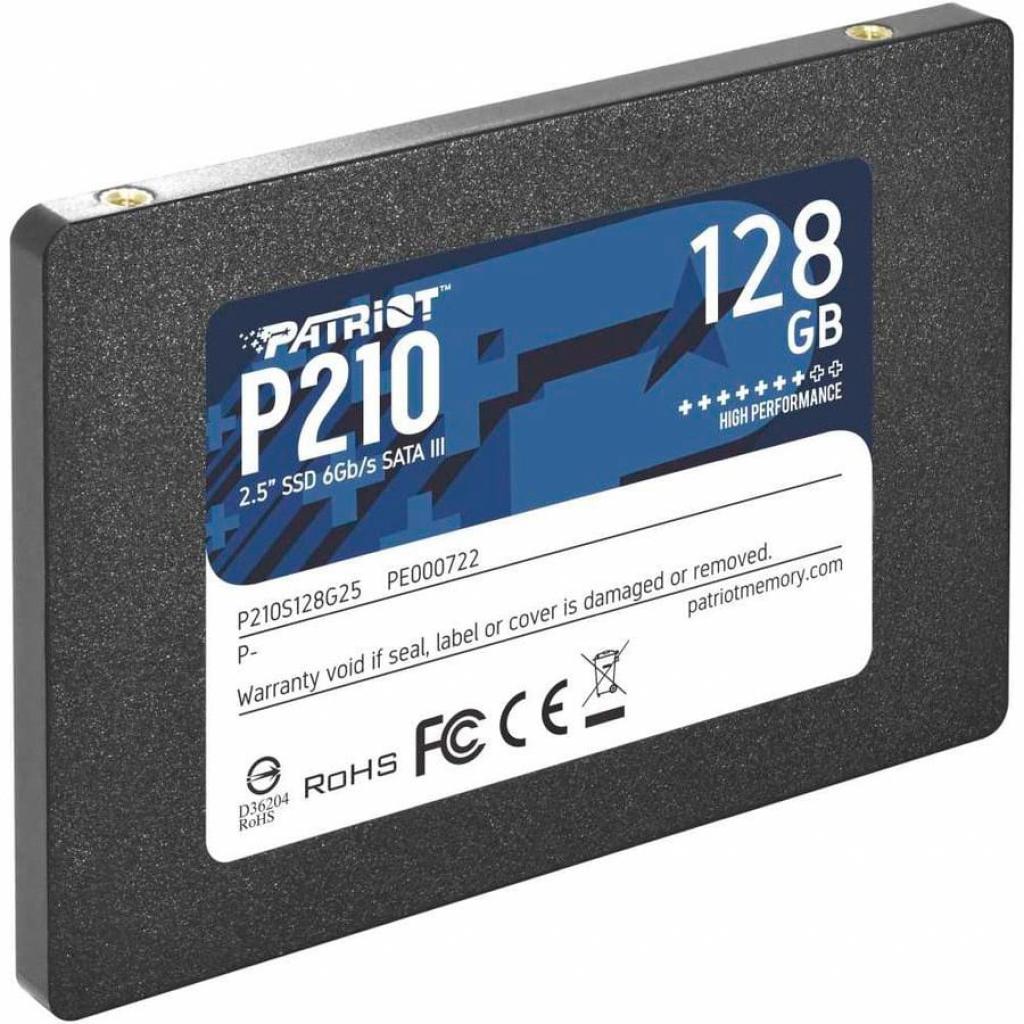 Накопичувач SSD 2.5" 128GB Patriot (P210S128G25) - зображення 2