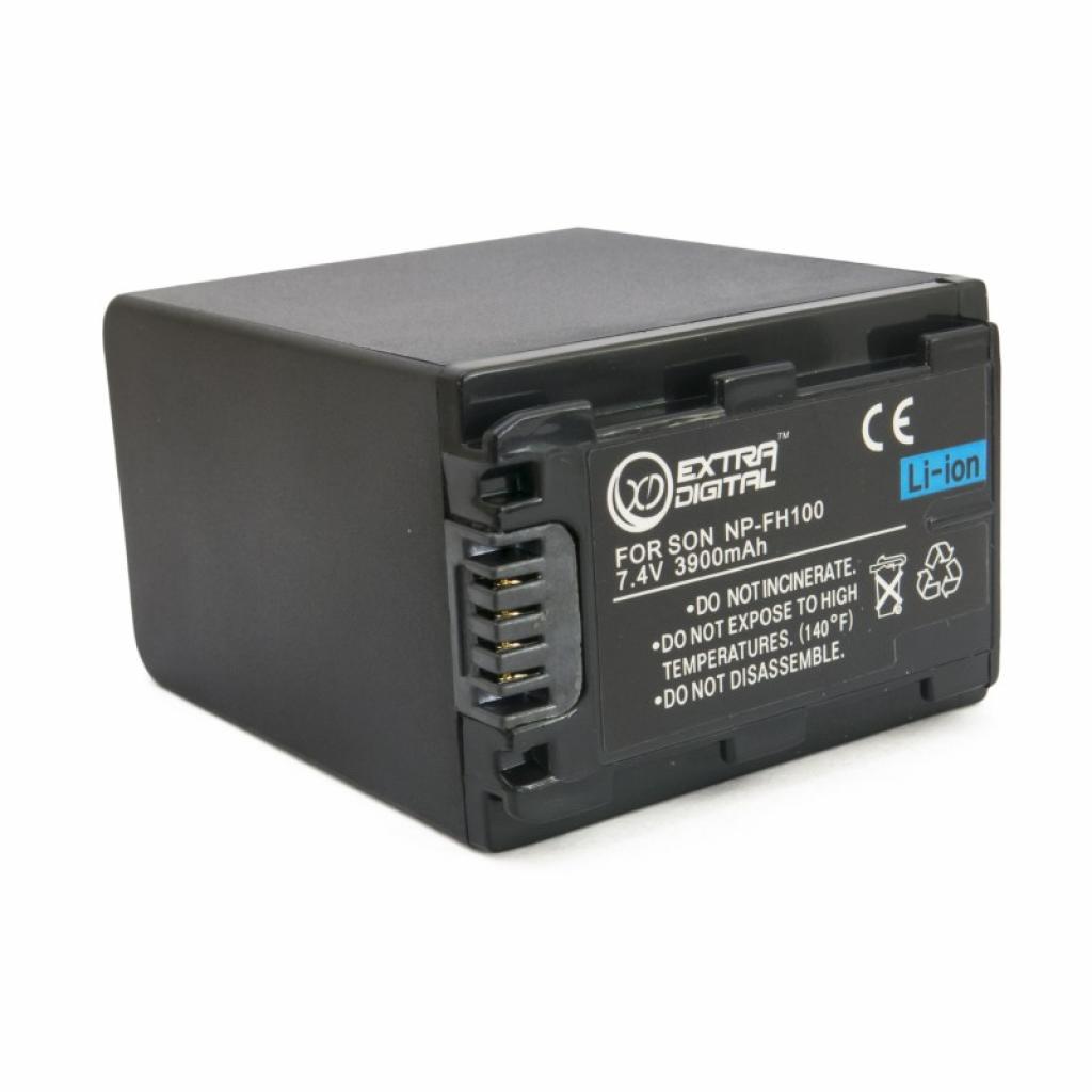Акумулятор до фото/відео Extradigital Sony NP-FH100 (DV00DV1205) - зображення 1