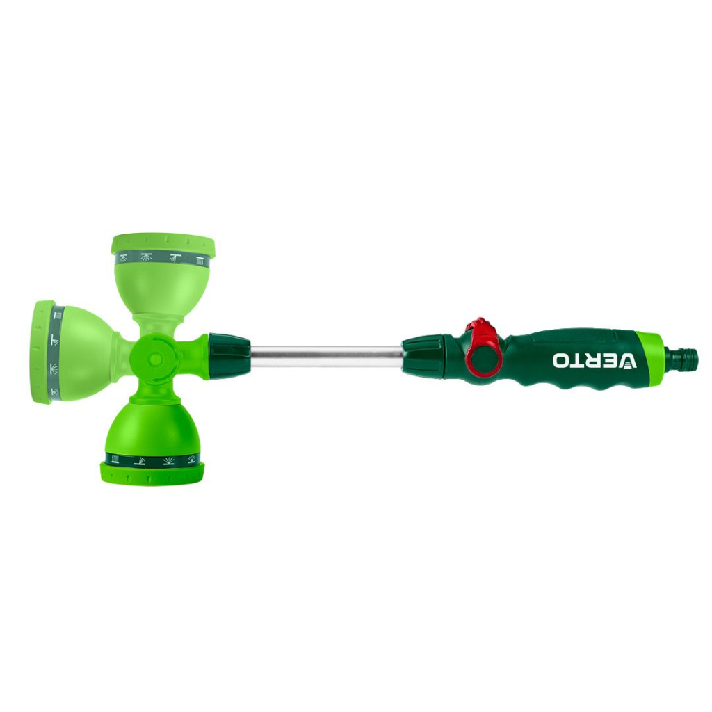 Штанга для поливу Verto ручний, 10 функцій, з тримачем двокомпонентним (15G681) - зображення 2