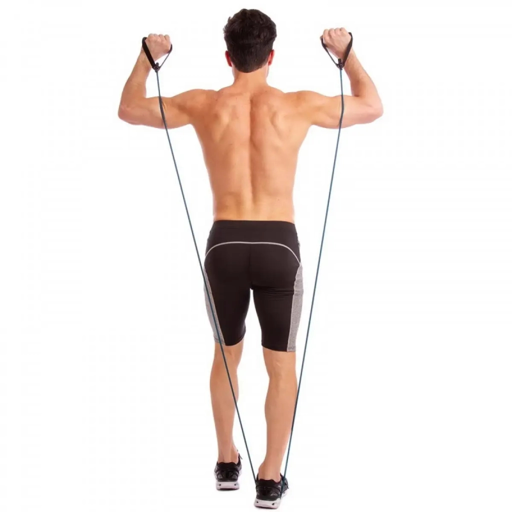 Еспандер U-Powex Latex resistance tube 30LB Red 13.5кг (UP_1001_30LB_Red) - зображення 9