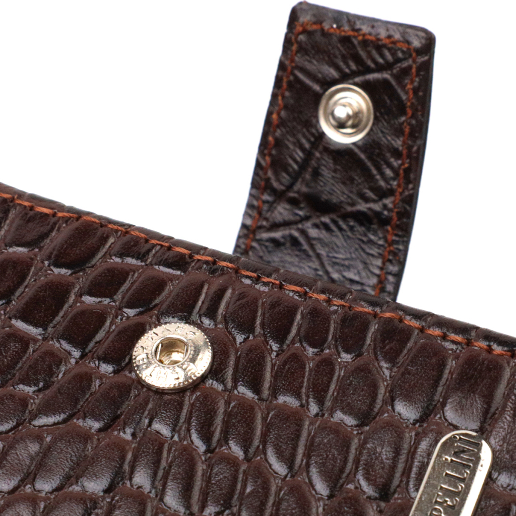 Гаманець Canpellini натуральної шкіри Коричневий (21878) - зображення 5