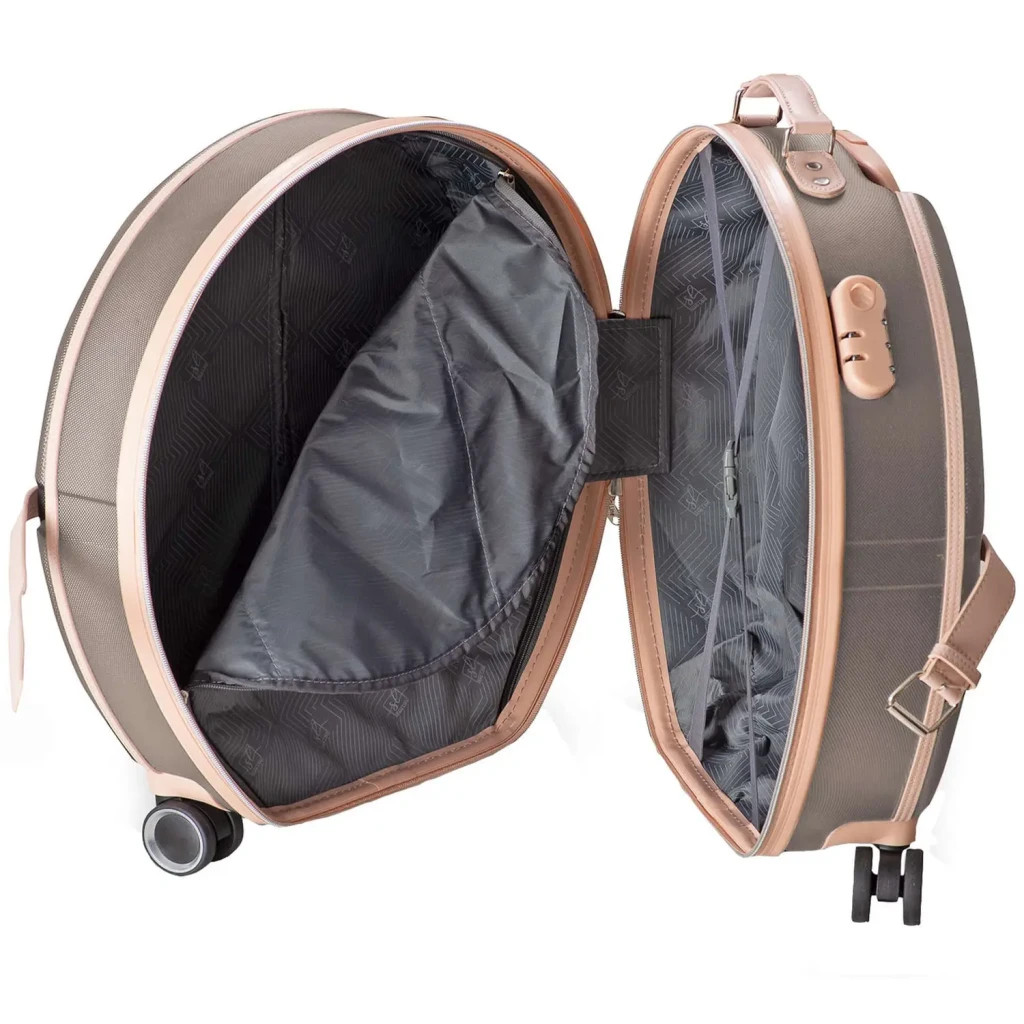 Валіза Semi Line 24" (M) Brown/Pink Cream (T5673-3) (DAS302679) - зображення 6