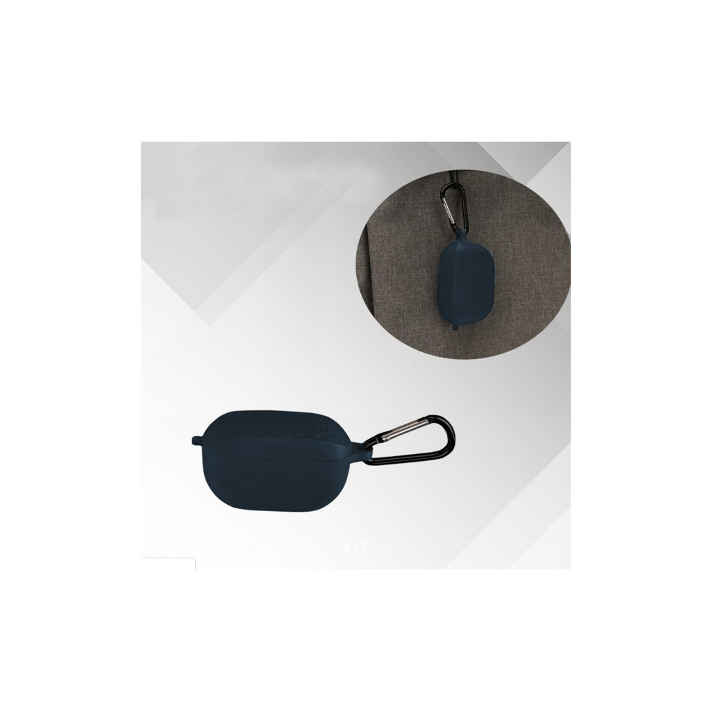 Чохол для навушників BeCover Silicon для JBL Wave 100 / Wave Buds TWS Deep Blue (709586) - зображення 2