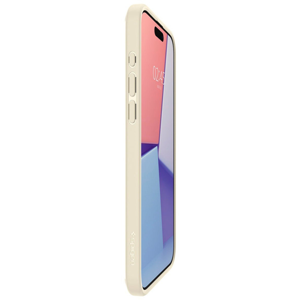 Чохол до мобільного телефона Spigen Apple iPhone 15 Pro Ultra Hybrid Mute Beige (ACS06712) - зображення 4