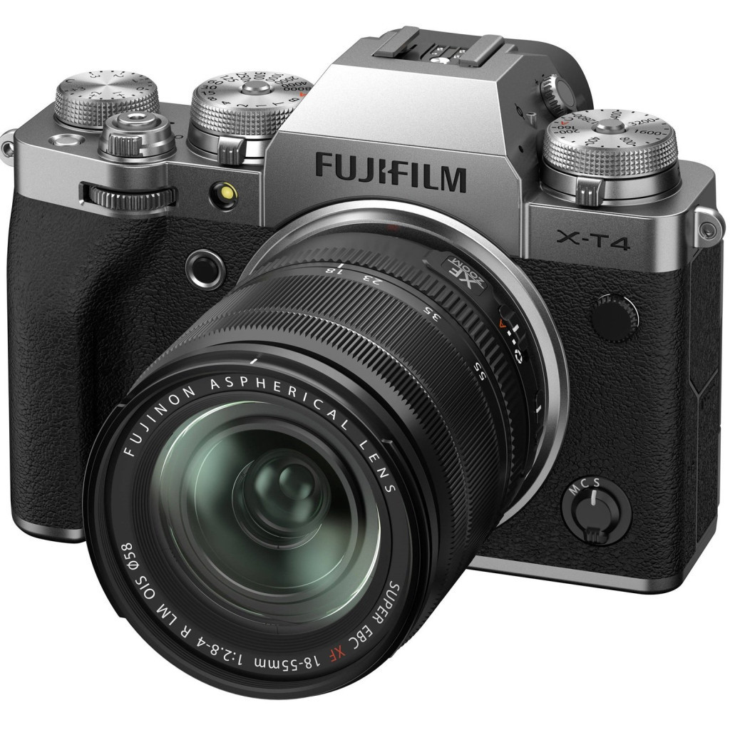Цифровий фотоапарат Fujifilm X-T4 + XF 18-55mm F2.8-4 Kit Silver (16650883) - зображення 5