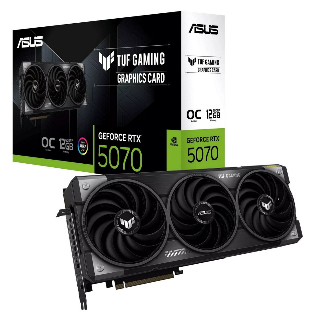 Відеокарта ASUS GeForce RTX5070 12Gb TUF OC GAMING (TUF-RTX5070-O12G-GAMING) - зображення 10