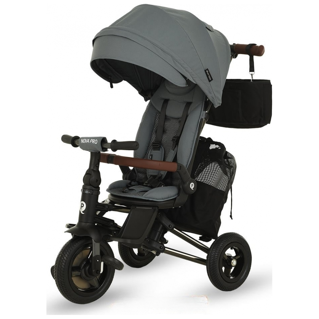 Дитячий велосипед QPlay Nova Pro з надувними колесами Stone Grey (S801NovaProStoneGrey) - зображення 1