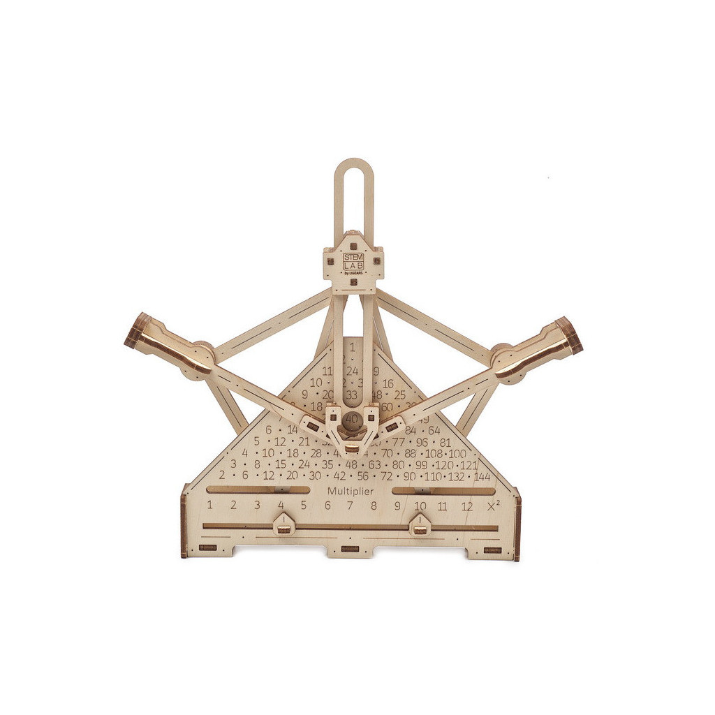 Конструктор Ugears STEM-модель 2-в-1 Арифметичний набір (70152) - зображення 8