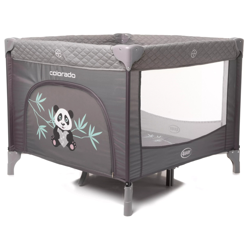 Дитячий манеж 4Baby Colorado Сірий (4CL07) - зображення 1