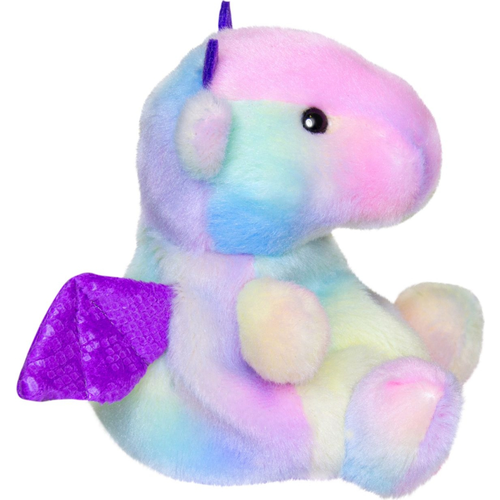 М'яка іграшка Aurora Palm Pals Дракон райдужний 15 см (220688D) - зображення 3