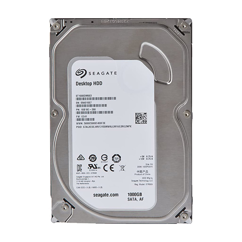 Жорсткий диск 3.5" 1TB Seagate (# ST1000DM003 #) - зображення 1