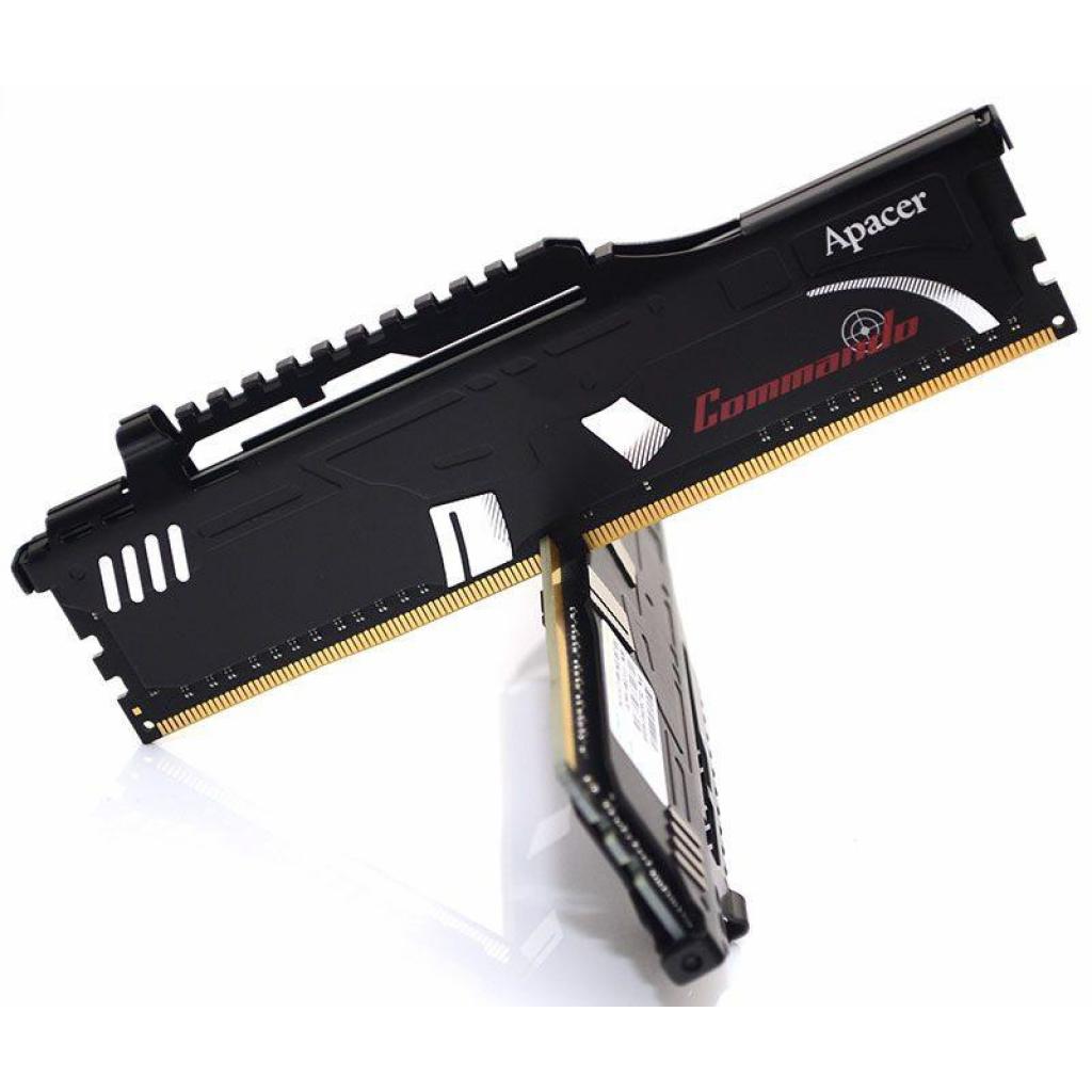 Модуль пам'яті для комп'ютера DDR4 32GB (2x16GB) 3000 MHz Commando Series Apacer (EK.32GAZ.GJAK2) - зображення 4