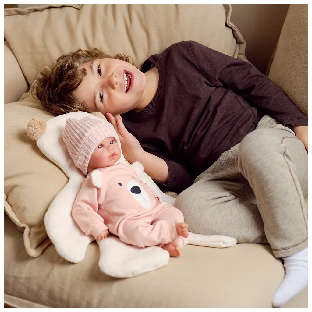 Лялька Llorens Recien Nacida Llorona Osito Rosa, 36 см (63644) - зображення 4