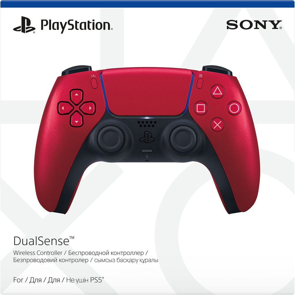 Геймпад Sony Playstation DualSense Bluetooth PS5 Volcanic Red (1000040728) - зображення 5