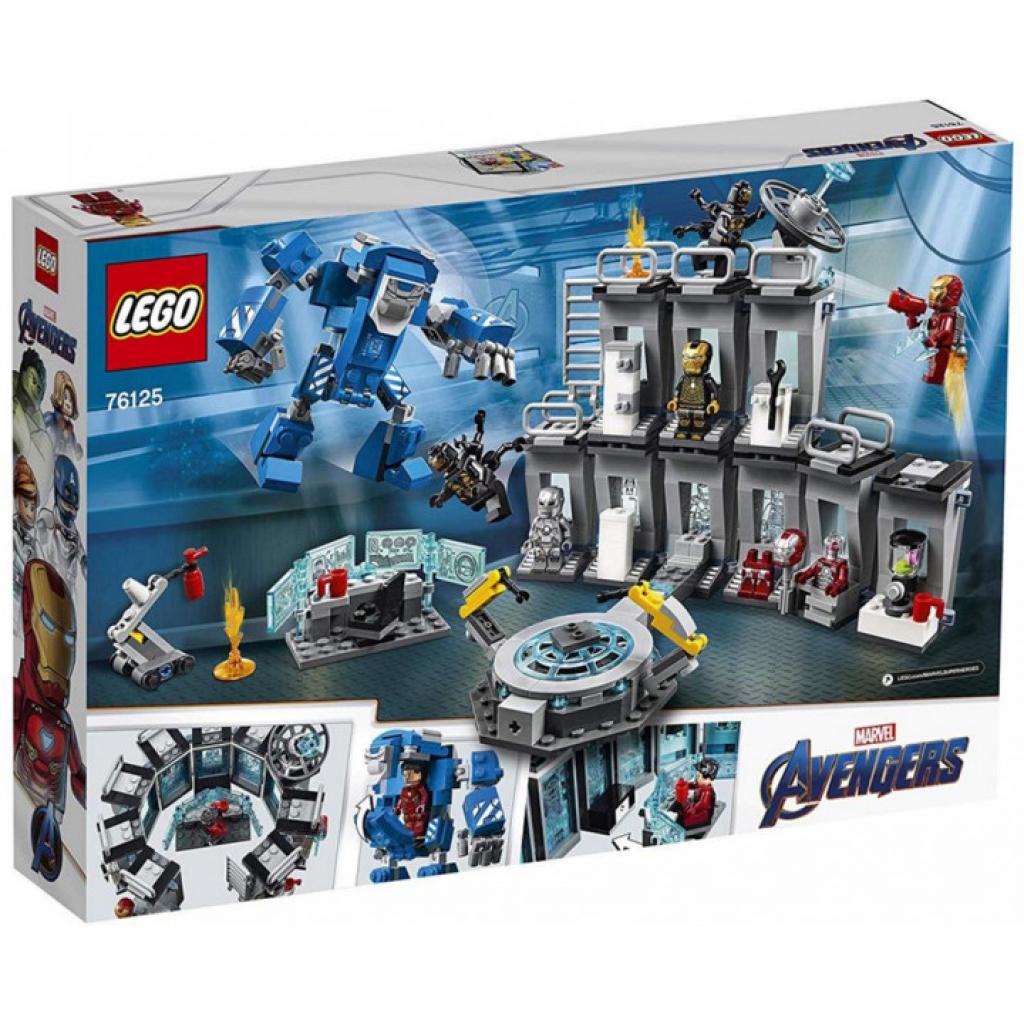 Конструктор LEGO Super Heroes Зал з костюмами Залізної Людини (76125) (396343) - зображення 3