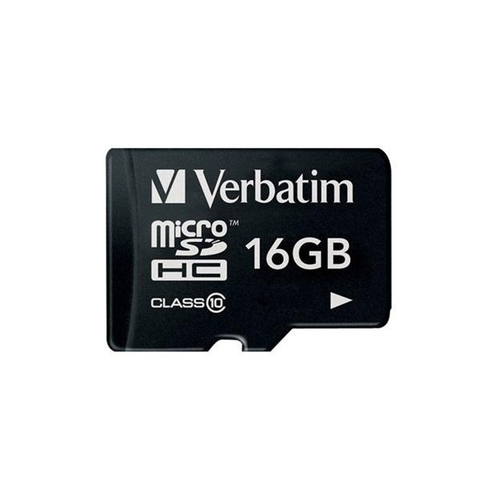 Карта пам'яті Verbatim 16GB microSDHC Class 10 (44082) - зображення 1